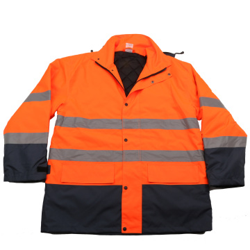 Hohe Sichtbarkeit reflektierende Jacke Safety Jacke